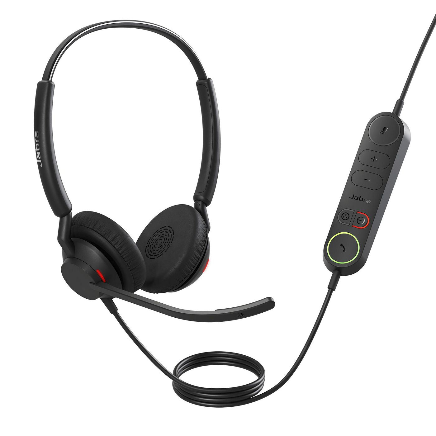 Jabra ENGAGE 40 Inline Link – Duo Headset – USB‑A – für Softphone