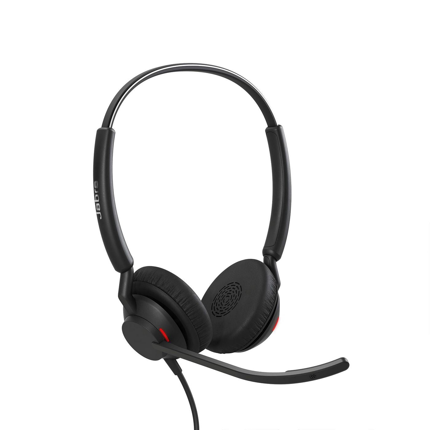 Jabra Engage 40 Office-Headset – On-Ear, Stereo, Kabel (USB-C), UC-optimiert, Schwarz