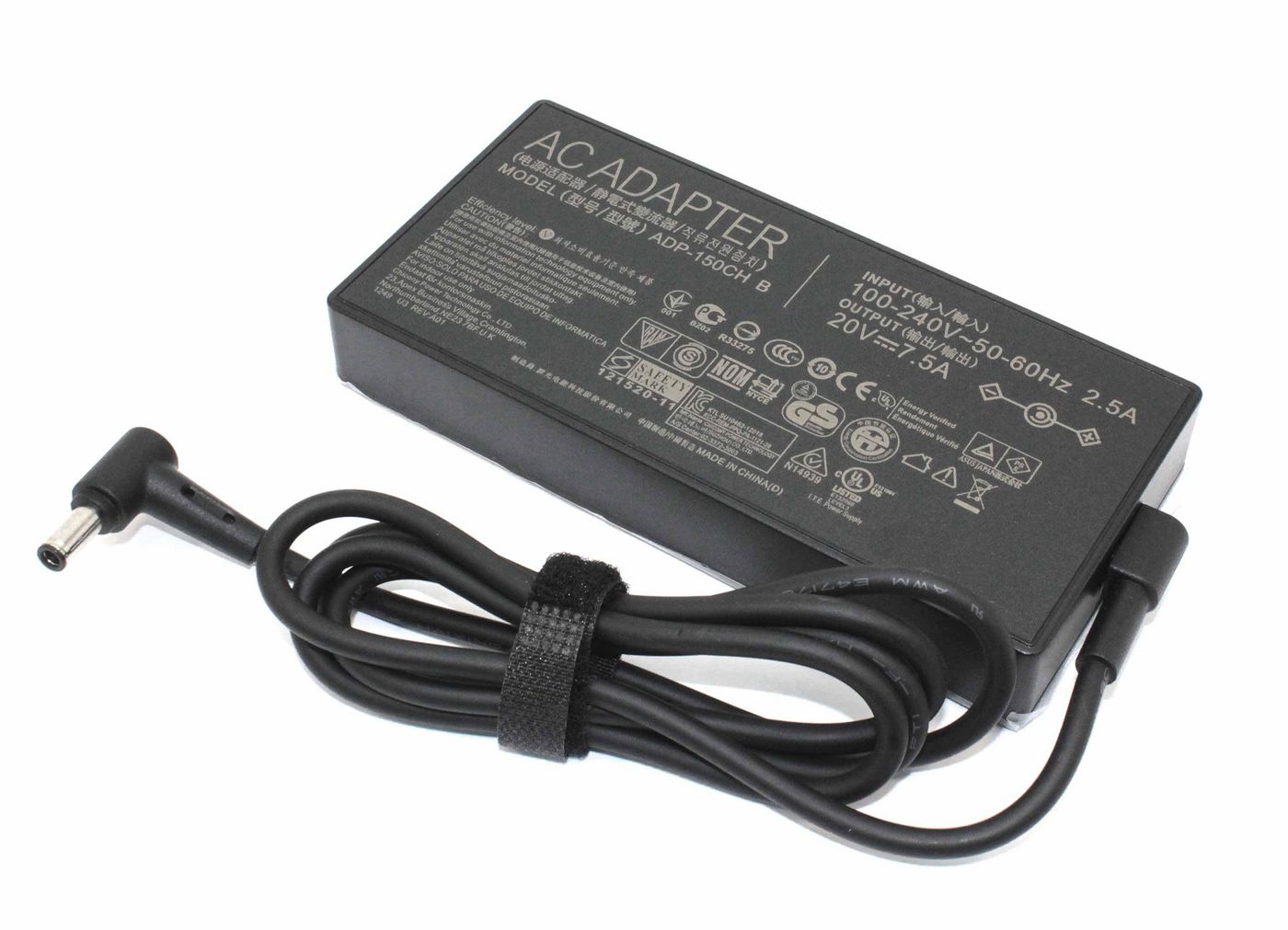 ASUS Netzteil – 150 W, 20 V – für Asus FA506II, Asus FX506LI, Asus G513IH und andere – Schwarz