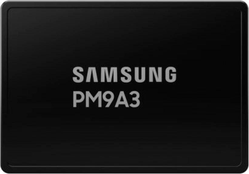 Samsung PM9A3 – 15 TB 2,5" NVMe PCIe 4.0, V-NAND TLC, Hardwareverschlüsselung