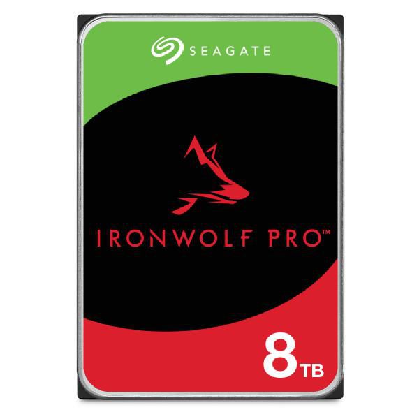 Seagate IronWolf Pro 8 TB – 3,5" SATA 6 Gbit/s, 7200 U/min, 256 MB Cache, NAS