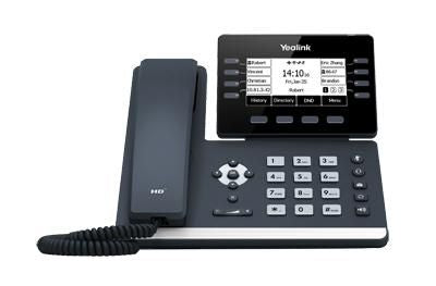 Yealink T53W – WLAN-Telefon, inkl. LAN-Kabel, WLAN, PoE, Grau