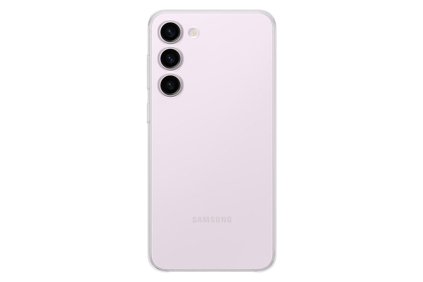 Samsung Backcover – für Samsung Galaxy S23+ – transparent – TPU