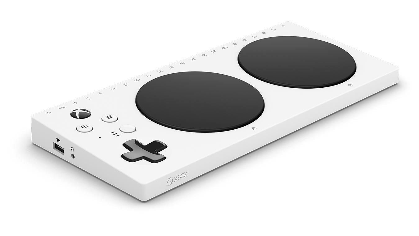 Microsoft JMU-00003 – Gamepad – USB (kabelgebunden, USB-A), 3,5 mm Kopfhörerausgang, für Xbox & Windows, Weiss