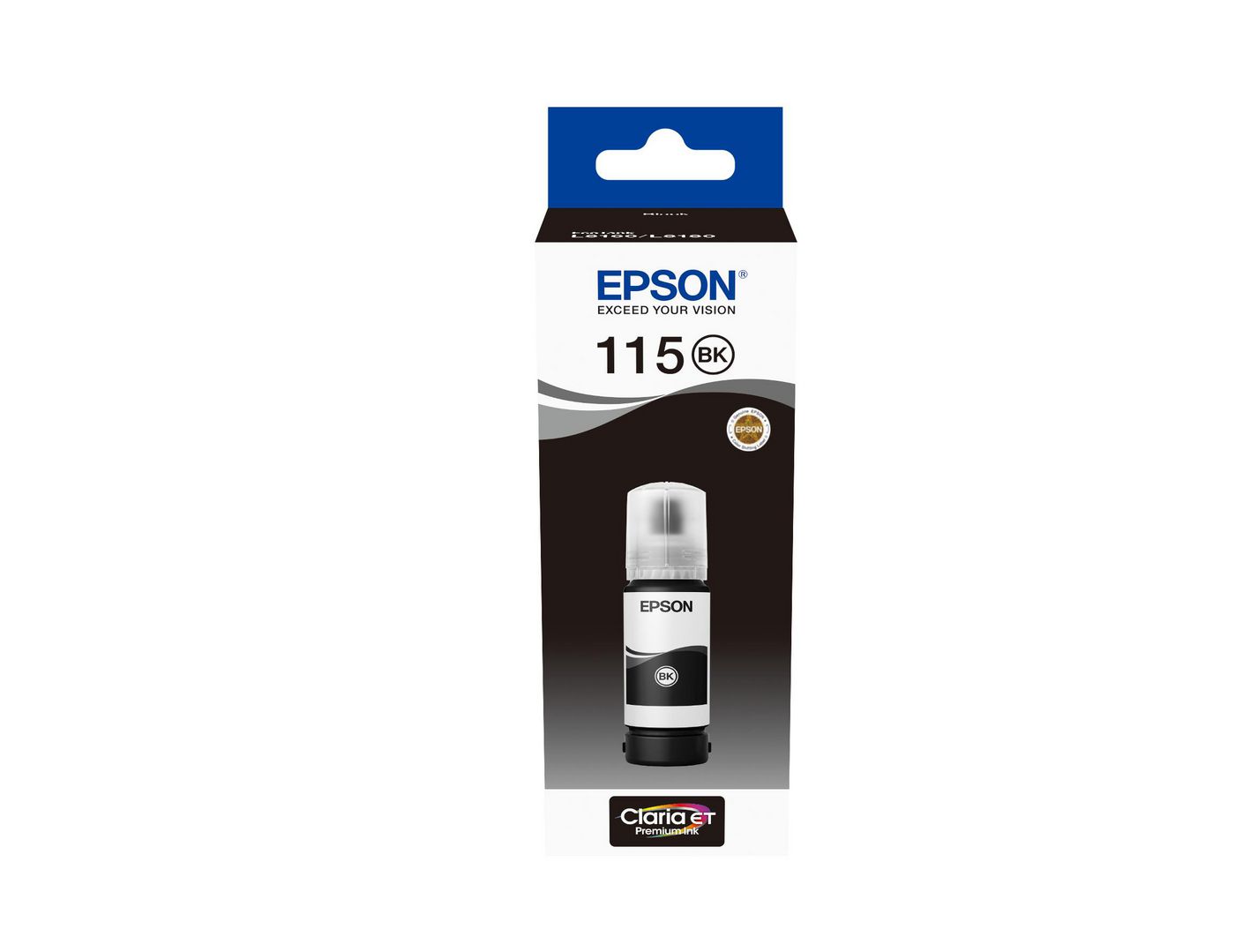 Epson Tintenpatrone 115 (EcoTank), Schwarz – für EcoTank