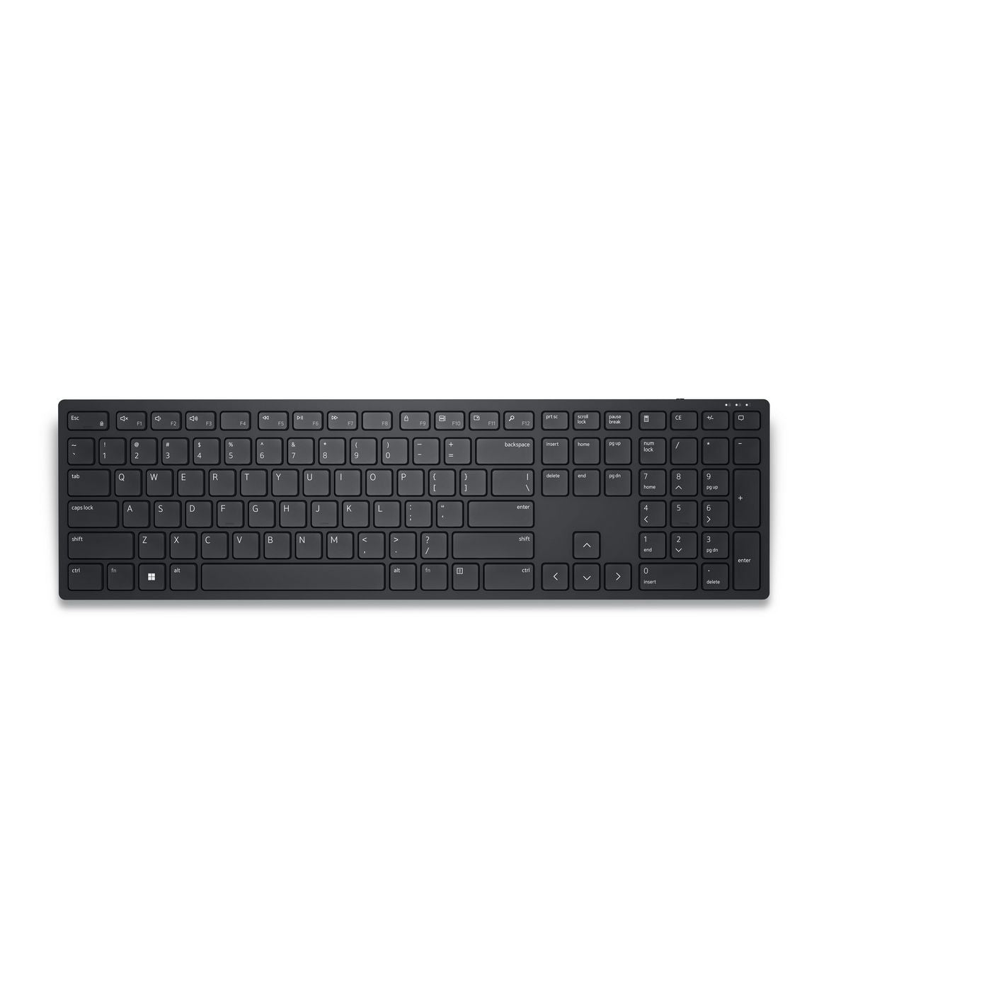 Dell KB500 Kabellose Tastatur – QWERTY, Nordic Schwarz