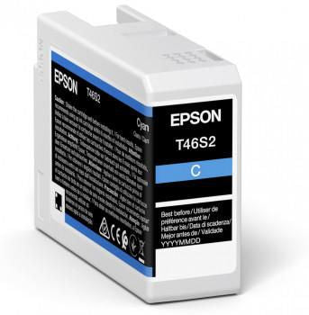Epson Tintenpatrone T46S2, Cyan, 25 ml