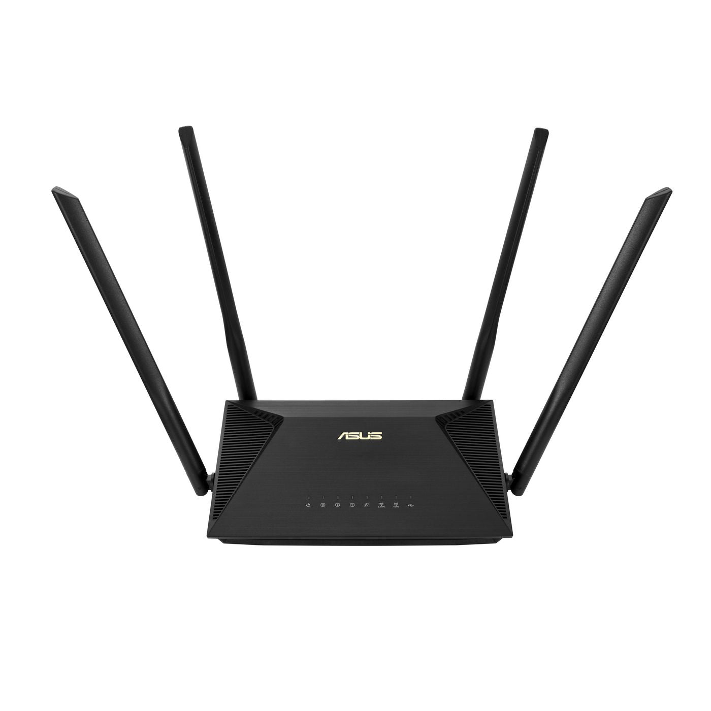 ASUS WLAN-Router – Wi-Fi 6 (802.11ax), Dual-Band (2,4/5 GHz), 1× 1G LAN, 1× USB 2.0, Schwarz