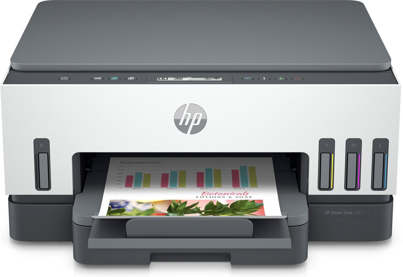 HP Smart Tank 720 – Farbiges Tintenstrahl-MFP A4 – WLAN – 15 ppm S/W