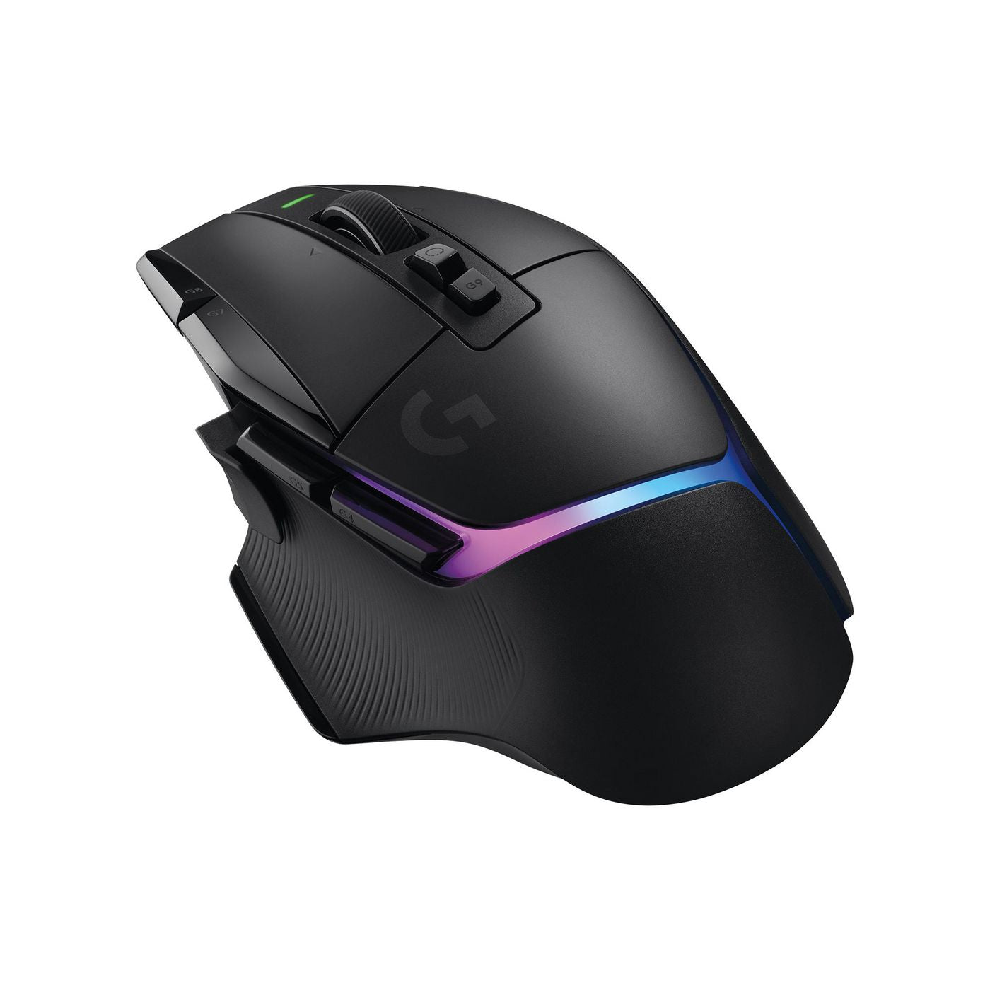 Logitech G G502 X Plus – Gaming-Maus – Kabellos (2,4 GHz), 25600 DPI, RGB-Beleuchtung, rechts