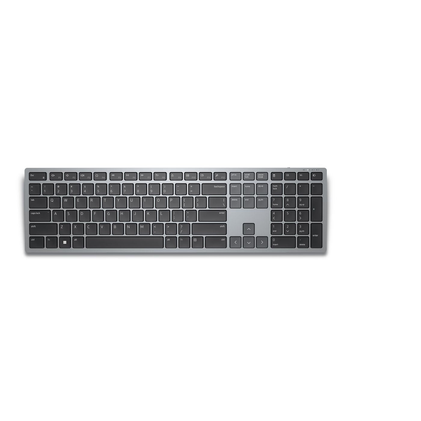 Dell KB700 – Tastatur, kabellos (Bluetooth), US-Layout (EN), Grau