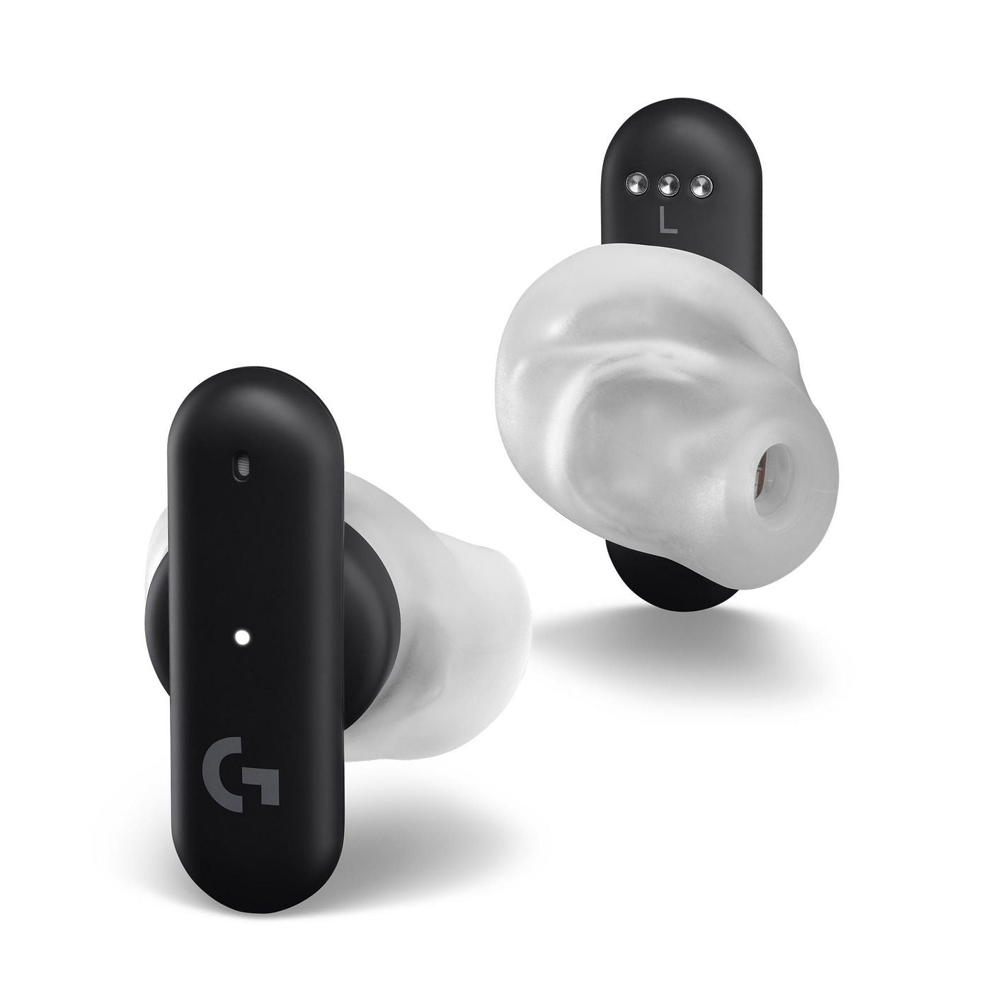Logitech G Fits TWS In-Ear – Stereo, mit USB-A-Dongle, mit Ladecase, Schwarz, BT 5.2