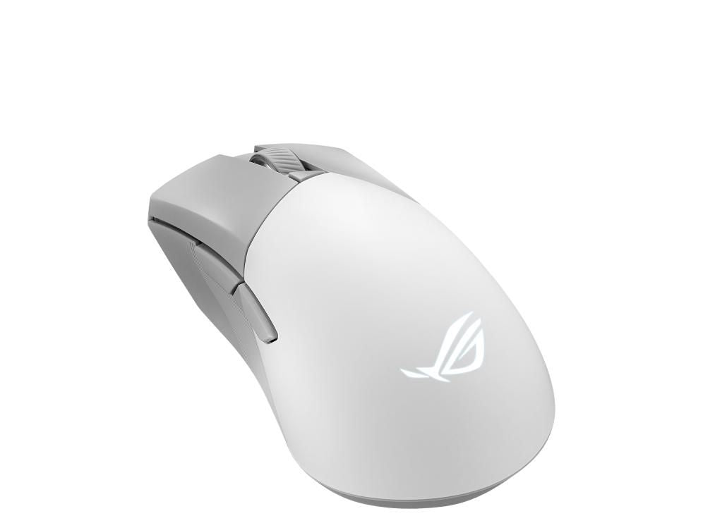 ASUS ROG Gladius III Wireless Aimpoint – Gaming-Maus, rechts, optisch, 36000 DPI, RGB, weiss