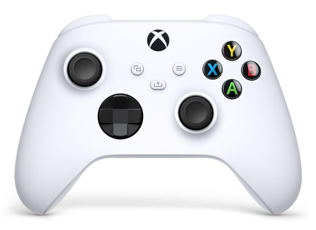 Microsoft Xbox Wireless Controller – Gamepad – USB + Bluetooth, für Xbox, PC & Mobilgeräte, Weiss