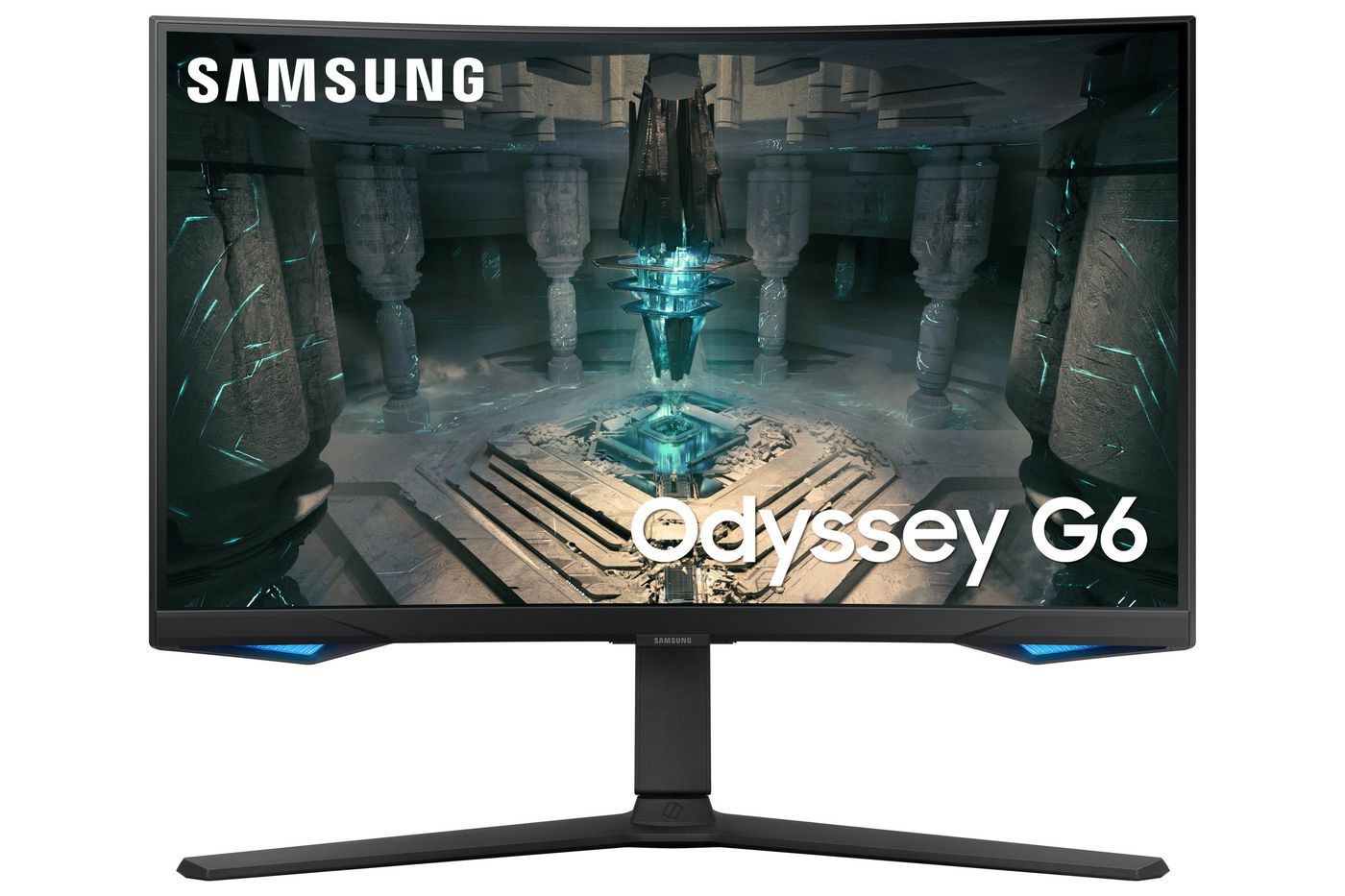 Samsung Odyssey G6 G65B – 27" Curved, 2560 × 1440 (WQHD), VA, 240 Hz, KVM, LAN, DisplayHDR 600