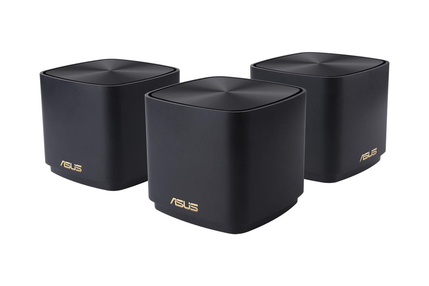 ASUS ZenWiFi XD4 Plus Mesh-Set (3er) – Wi-Fi 6 (802.11ax), Dual-Band (2,4/5 GHz), je 2× LAN