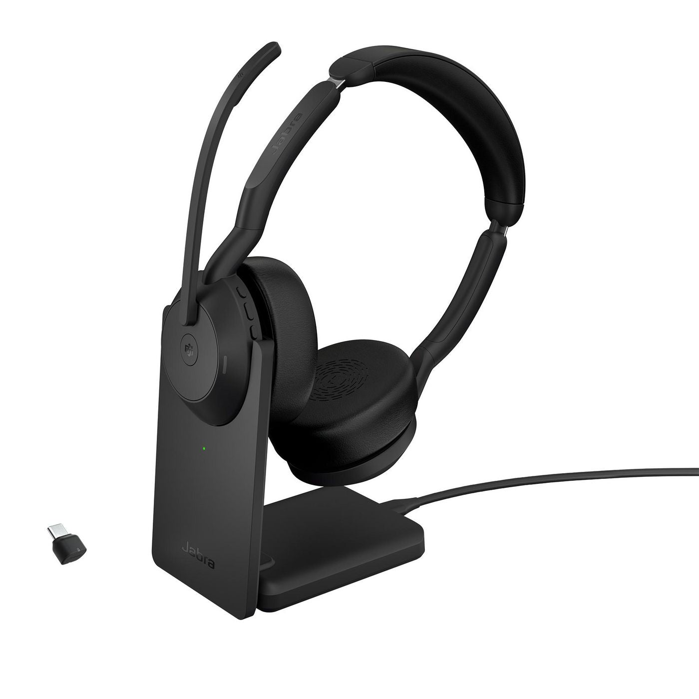 Jabra Evolve2 55 Link 380C – Duo Headset – Bluetooth – für Microsoft Teams
