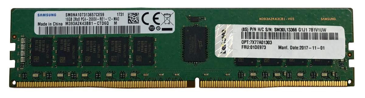 Lenovo 4X77A08632 – Speichermodul – DDR4, 16 GB, 3'200 MHz, 1,2 V, für PC/Server