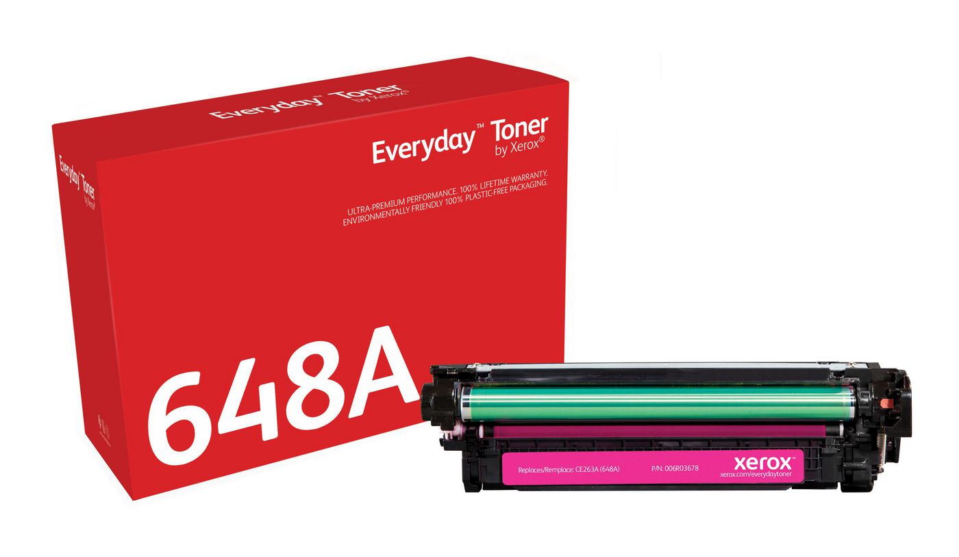 Xerox Everyday CE263A Magenta Toner – Kompatibel – 11'000 Seiten – für HP Color LaserJet CP4025/CP4525