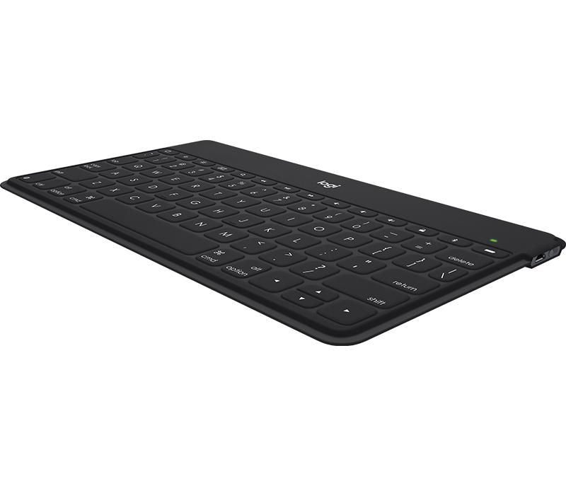 Logitech Keys-To-Go – Tastatur – Bluetooth – AZERTY (FR) – ohne Ziffernblock – Schwarz