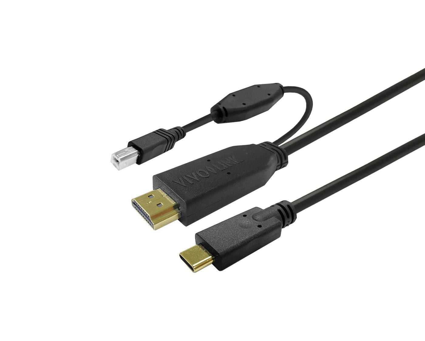 Vivolink USB-C auf USB-C Kabel – USB 3.2 Gen 1 (5 Gbit/s) – 5 m – Schwarz