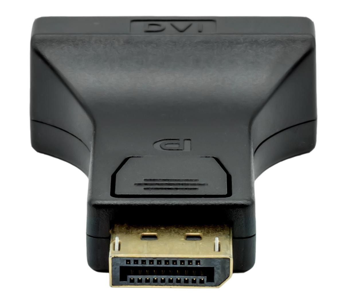 ProXtend DP1.2-DVI245 Adapter DisplayPort zu DVI-I – 1920 × 1080 @ 60 Hz, DisplayPort 1.2, Schwarz