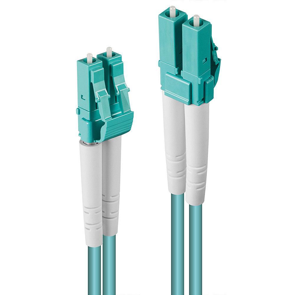 Lindy LWL-Patchkabel – LC–LC, Multi-Mode (OM3), 30 m