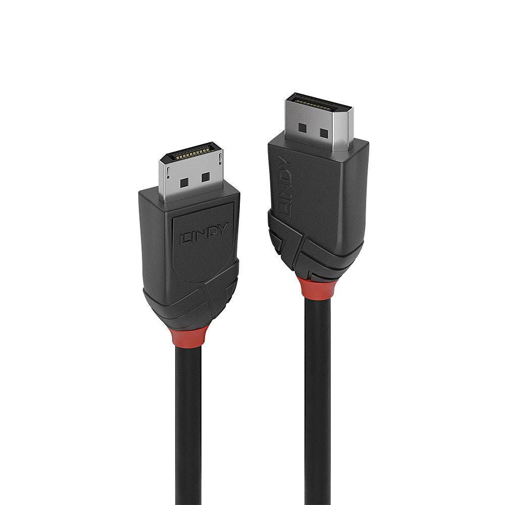 Lindy DisplayPort-zu-DisplayPort Videokabel - 1 m, DP 1.2, schwarz