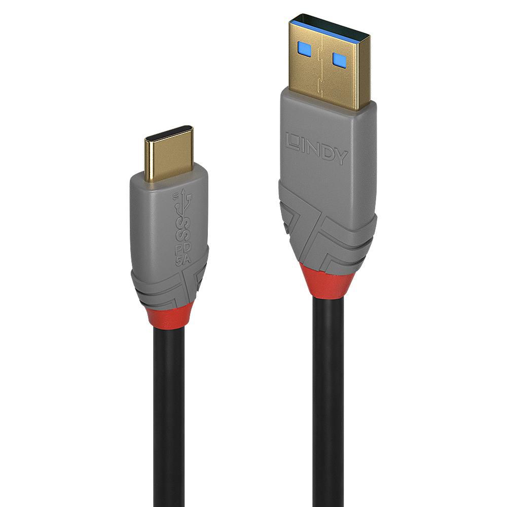 Lindy USB-Kabel, USB-A zu USB-C, 1 m, USB 3