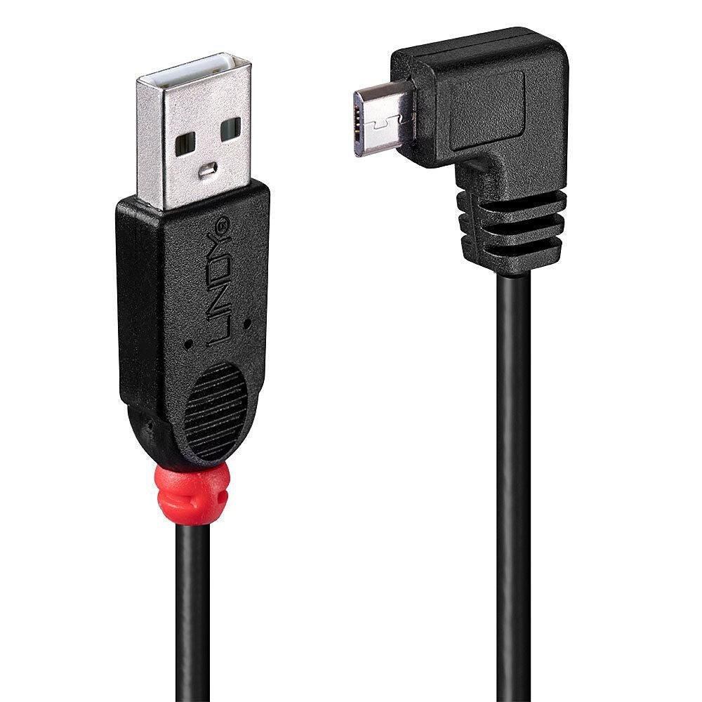 Lindy USB-Kabel, USB-A zu Micro-USB, 0,5 m, USB 2.0