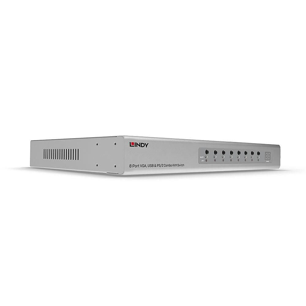 Lindy KVM-Switch, VGA/USB/PS/2