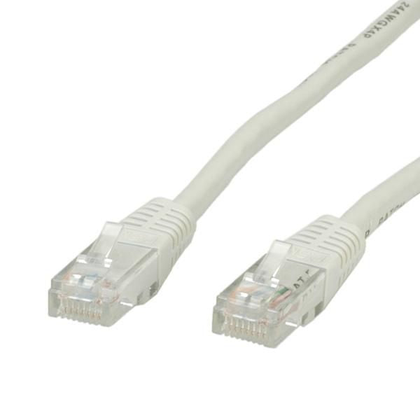 VALUE Patchkabel – Cat5e U/UTP, 20 m, Grau, RJ-45