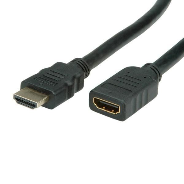 VALUE HDMI Verlängerungskabel HDMI 1.4 4K 30 Hz – 5 m – ARC, Ethernet