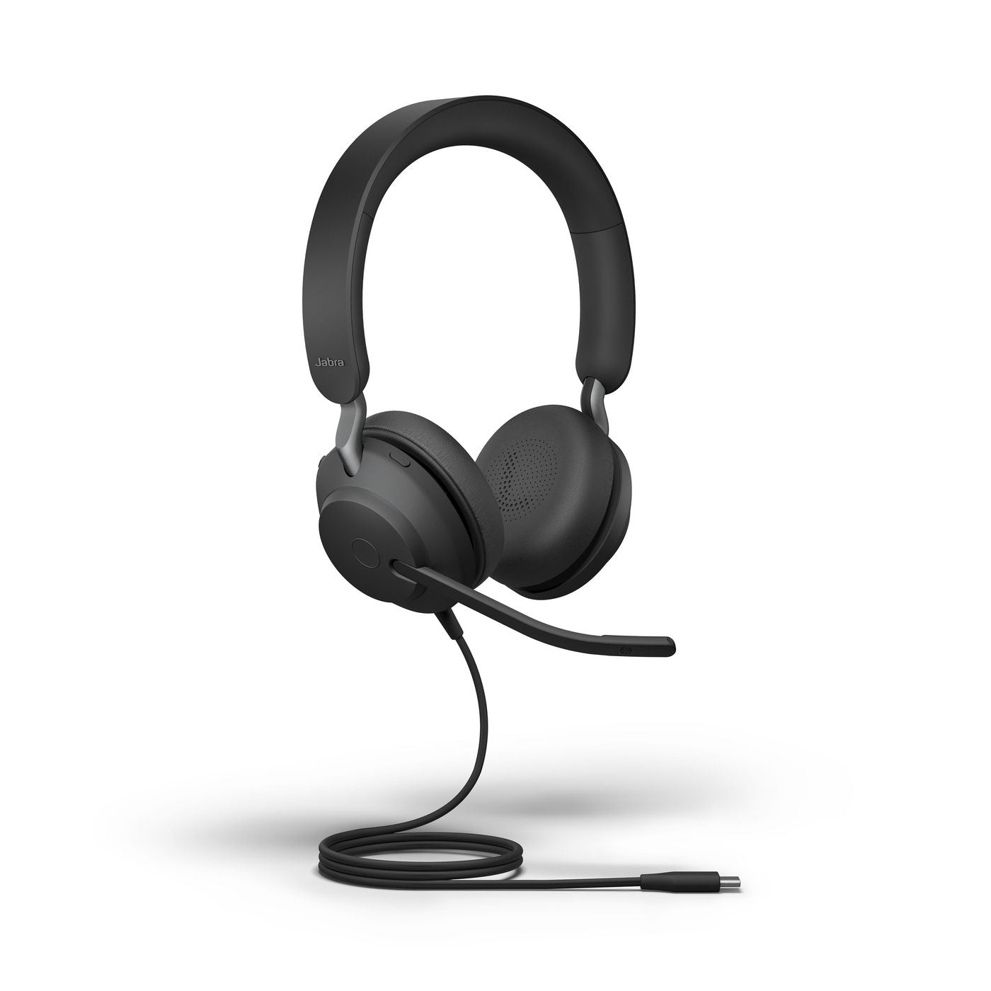 Jabra Evolve2 40 SE – Duo Headset – USB‑A – für UC – schwarz