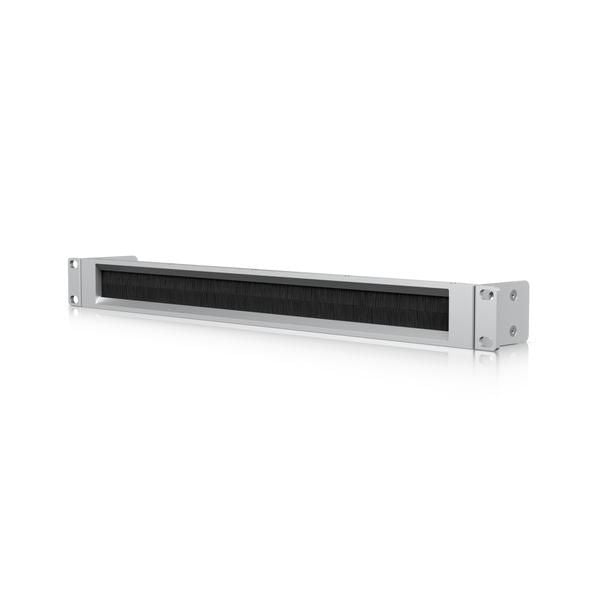 Ubiquiti UACC-RACK-PANEL-BRUSH-1U – Bürstenleiste, 1U, Schwarz/Stahl