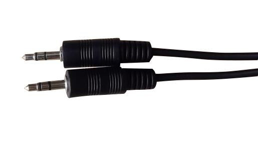 Microconnect 3,5-mm-Klinkenkabel – Stecker zu Stecker – 10 m, vergoldete Stecker