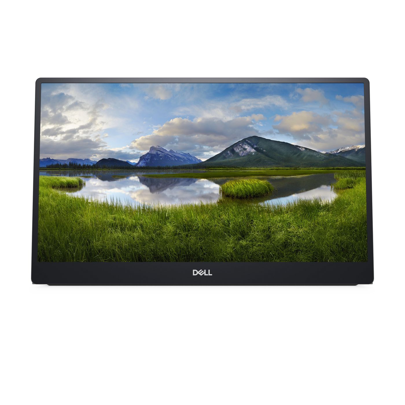 DELL P1424H – Portabler Monitor, 14", IPS, 60 Hz, 300 cd/m², 2× USB-C (DP Alt Mode, PD 65W), Grau