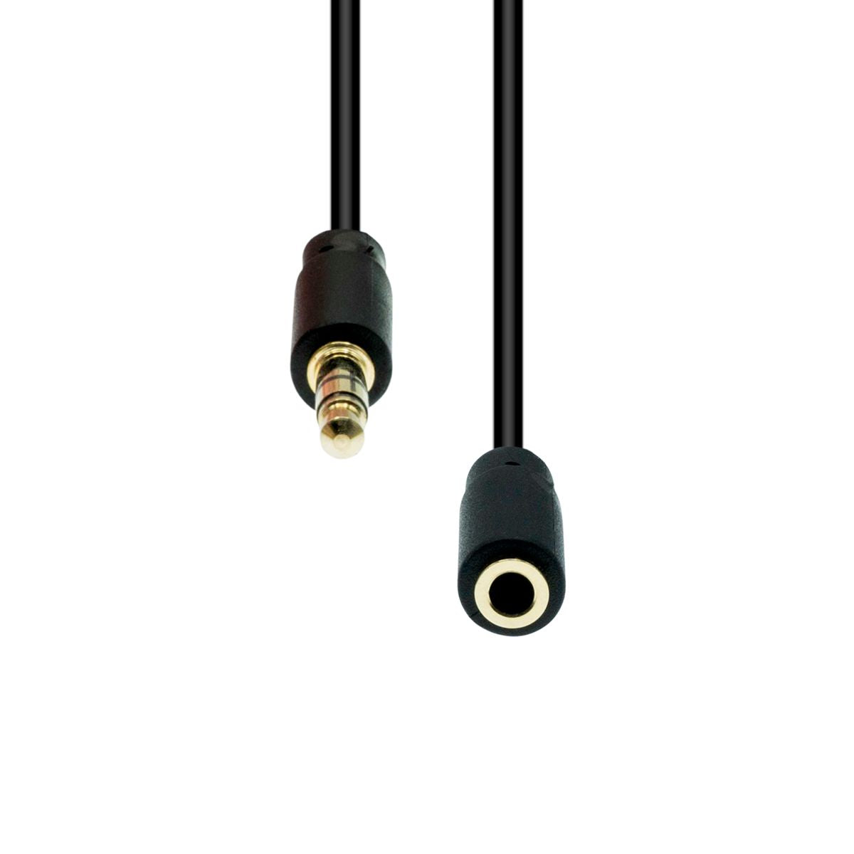 Proxtend 4-Pin Slim Stromkabel – 5 m, schwarz