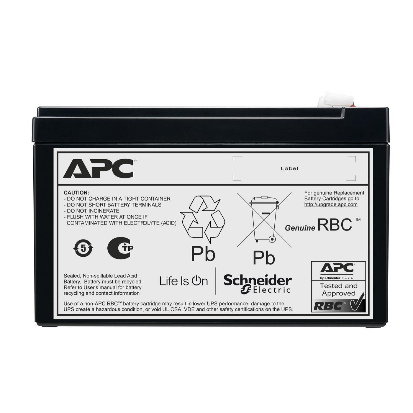 APC Ersatzbatteriemodul Nr. 210 – Blei (VRLA), 12 V, 7 Ah