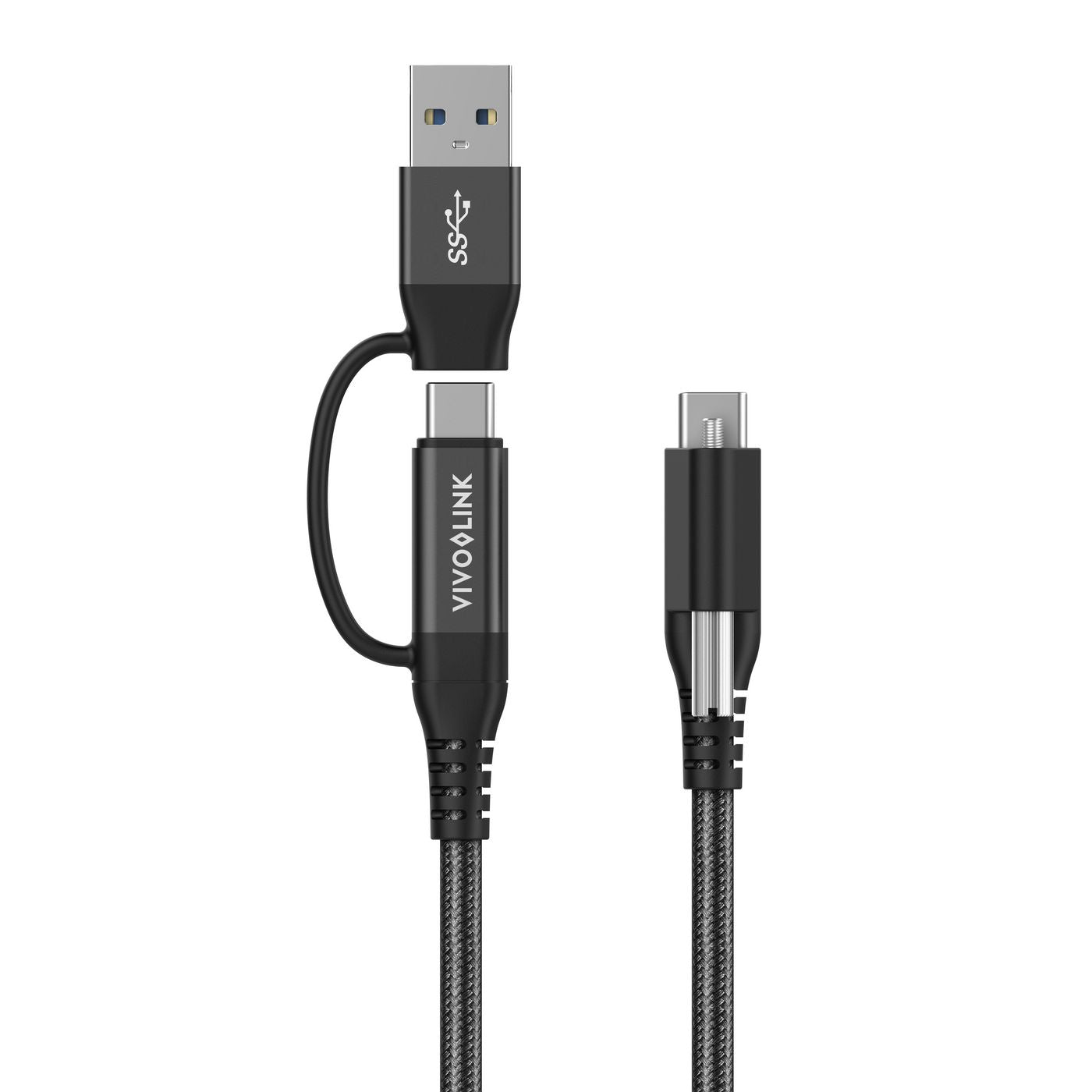 Vivolink PROUSBCMM1.5ADP – USB-C-Kabel, 1,5 m