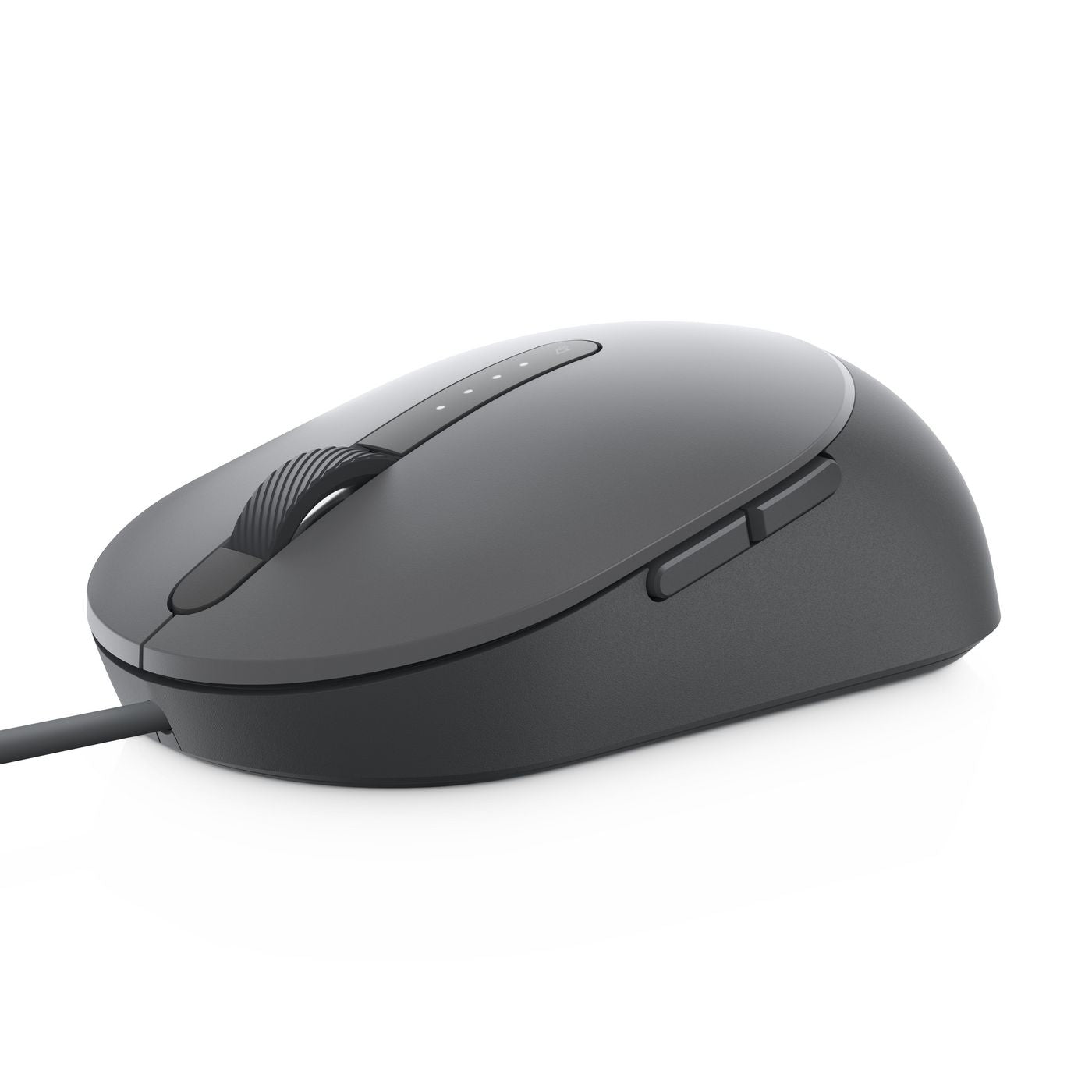 DELL MS3220 – Maus – Kabelgebunden (USB‑A), 3200 DPI, beidhändig, Grau, Titan