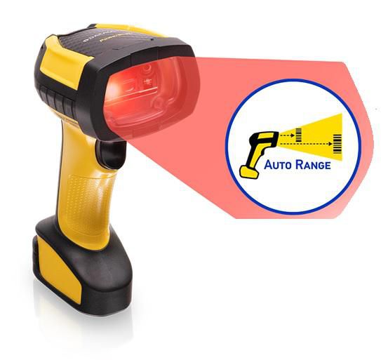 Datalogic PowerScan PM9600-AR – Barcodeleser – Funk (433 MHz) – mit wechselbarem Akku