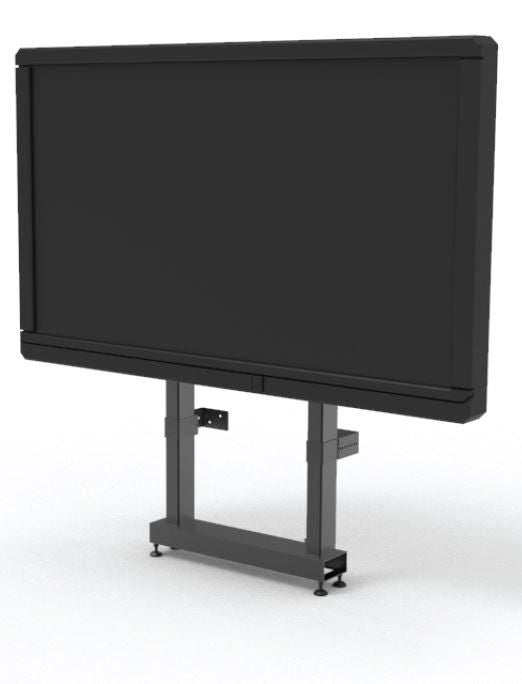 Vivolink Trolley, motorisiert, für 32–100", VESA 200×200–800×600, bis 160 kg, schwarz