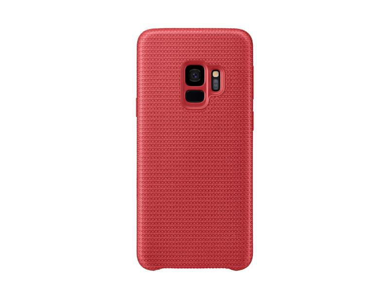 Samsung Backcover – für Samsung Galaxy S9, Stoff, rot, kratzresistent