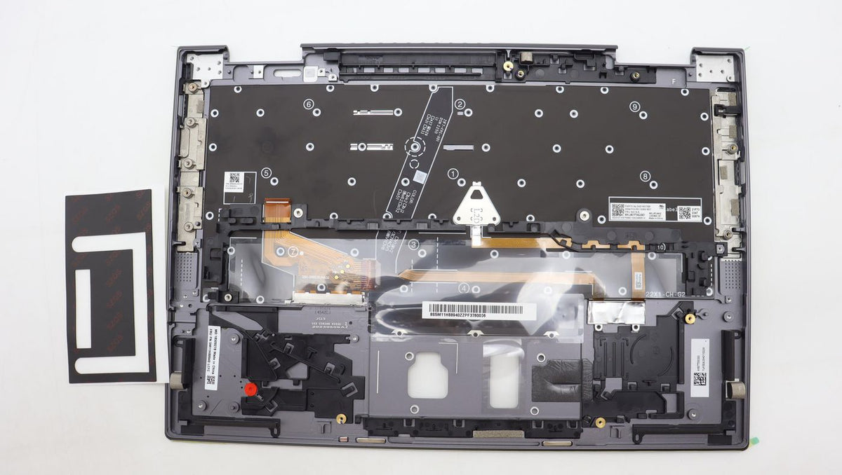 Lenovo Notebook-Ersatztastatur – beleuchtet – grau – für ThinkPad X1 Yoga 8th Gen