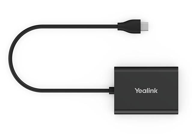 Yealink EHS61 – Headset-Dongle, Schwarz, für WH62/WH63