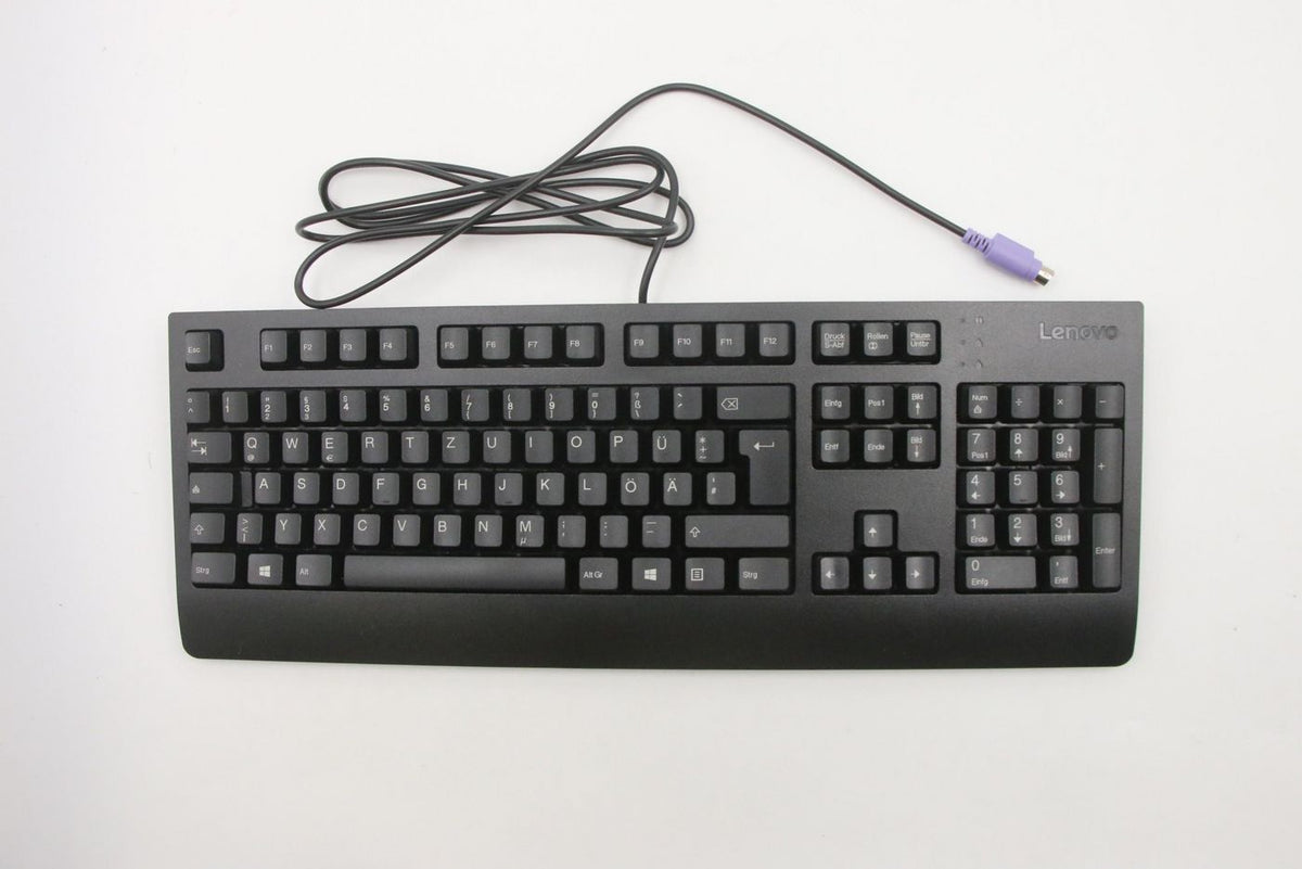 Lenovo Tastatur – kabelgebunden (PS/2) – QWERTZ (DE)