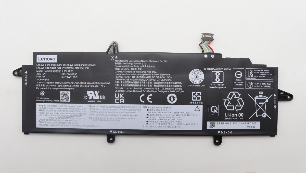 Lenovo Notebook-Akku – für Lenovo Notebooks – 54,7 Wh