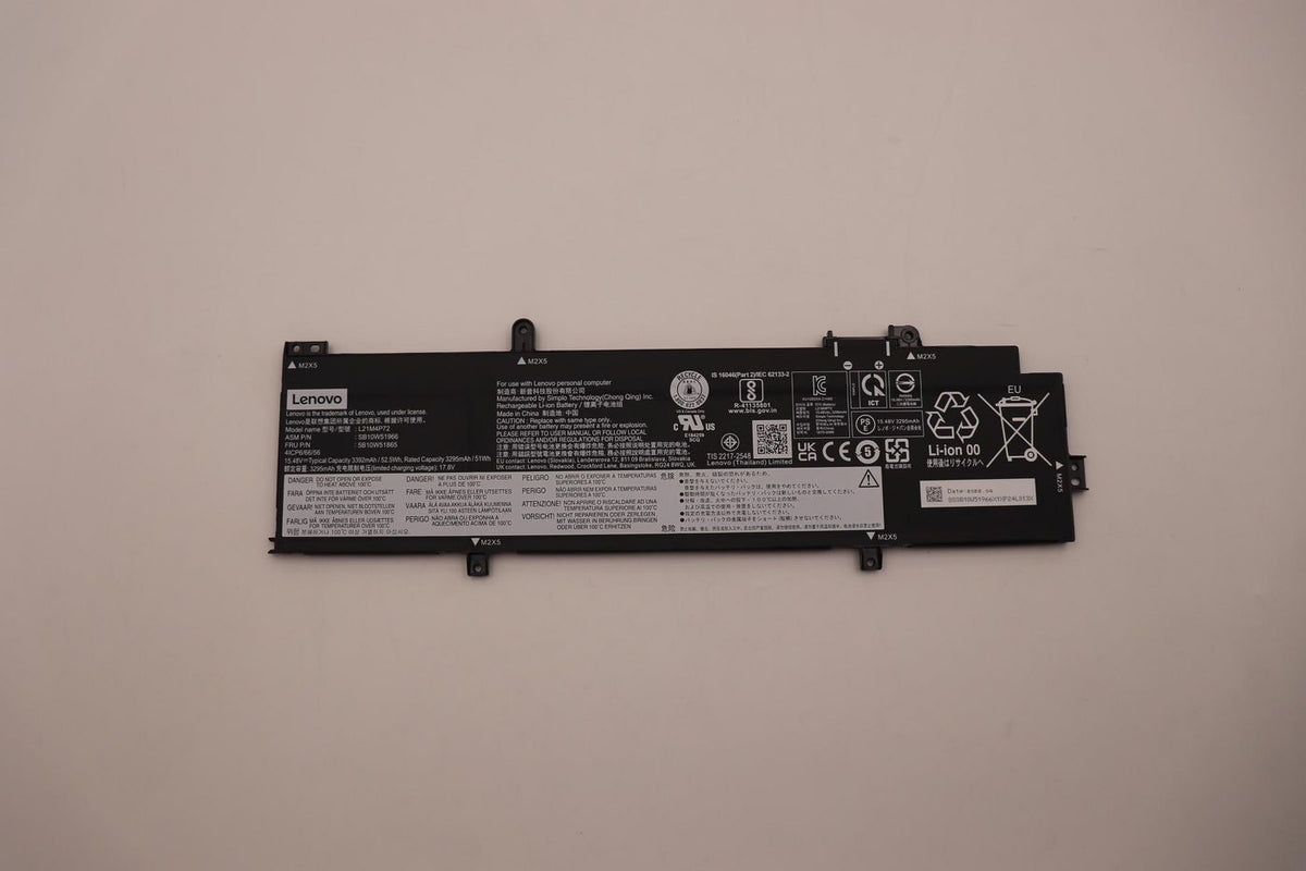 Lenovo Notebook-Akku – für ThinkPad – 52,5 Wh