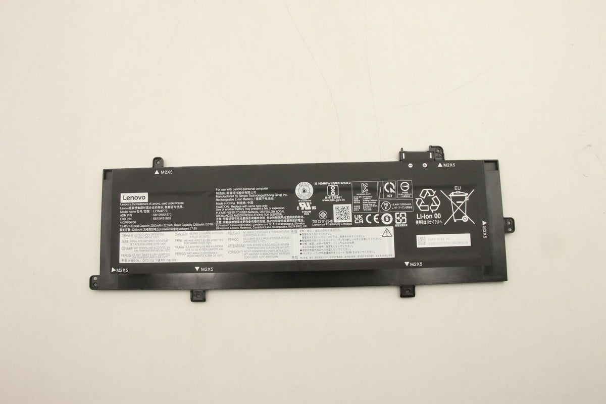 Lenovo Notebook-Akku – für Lenovo Notebooks – 52,5 Wh, 4 Zellen